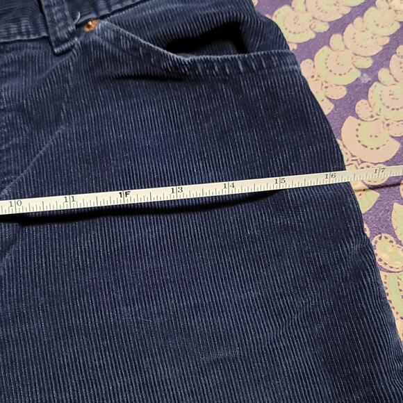 Killer Rare Vintage Style OG Big E Levi's Straight Leg High Waist Corduroy Pants - Picture 8 of 10